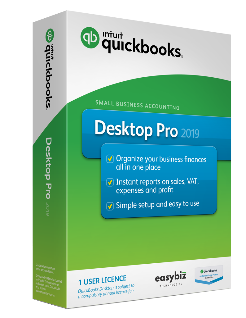 Quickbooks Accounting Software Box