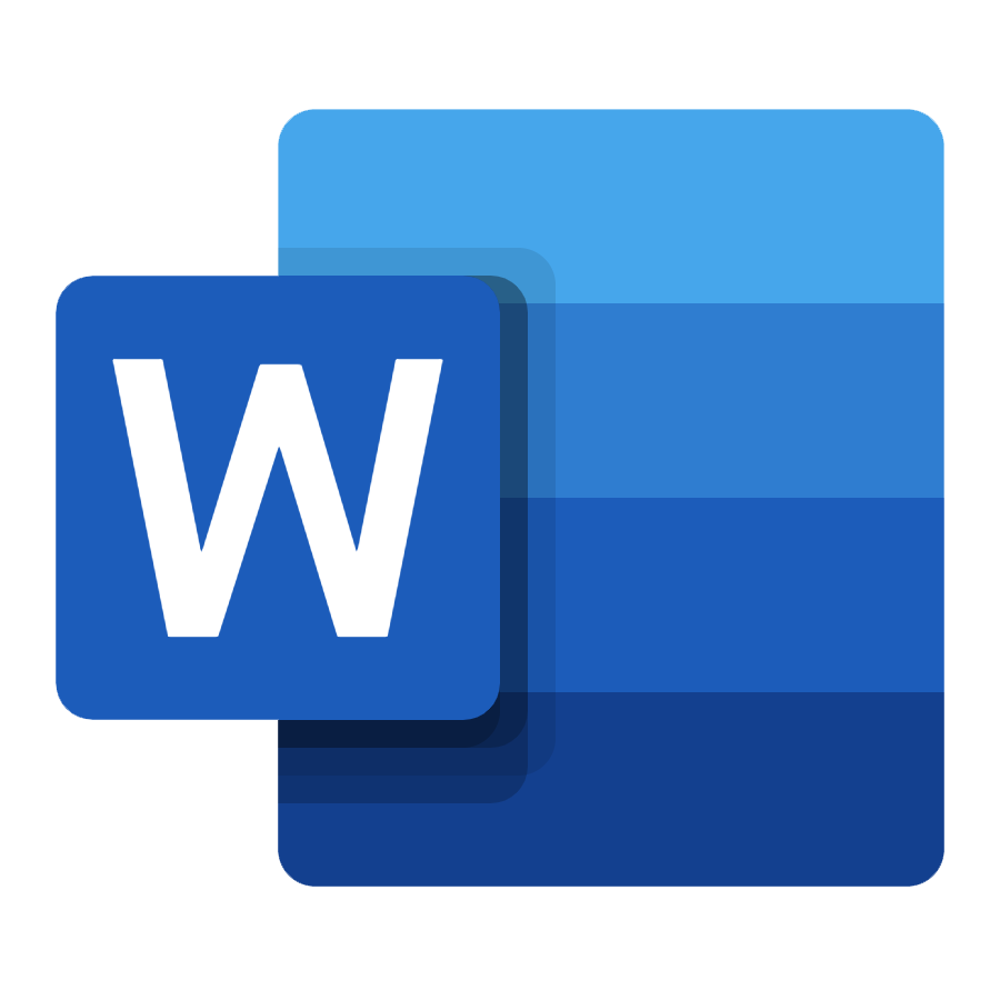 Office 365 Word Program Icon